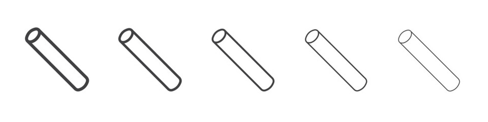 Chalk icon simple illustration collection symbol