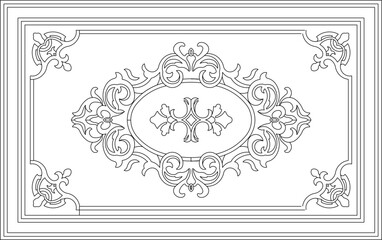 vector illustration design ornament background pattern floral classic vintage ethnic modern 