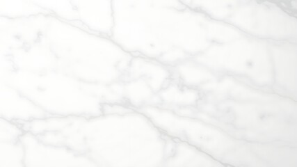 Obraz premium Elegant white marble surface texture with fine veining for luxury designs and decor