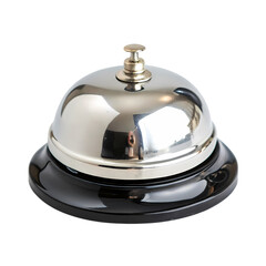Shiny Chrome Service Bell: A Classic Reception Icon