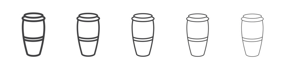 drum icon simple illustration collection symbol