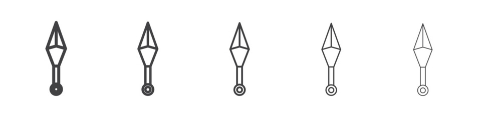 euro icon simple illustration collection symbol