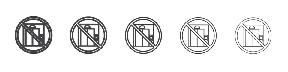 euro icon simple illustration collection symbol