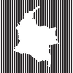 icon map of Colombia