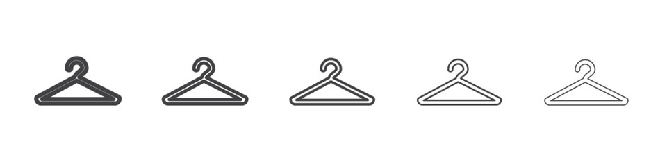 hanger icon simple illustration collection symbol