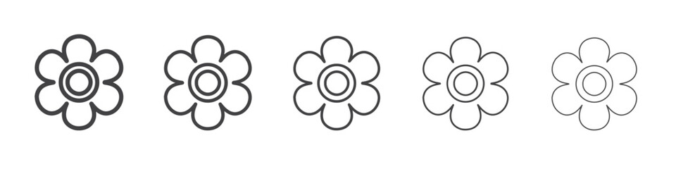 Human nose icon simple illustration collection symbol