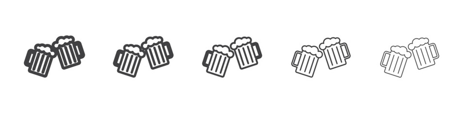 oktoberfest icon simple illustration collection symbol