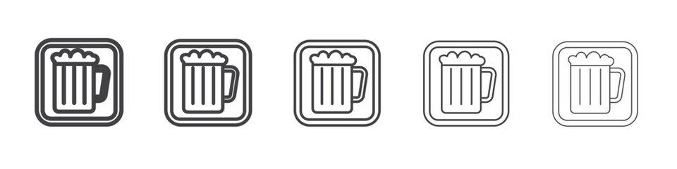oktoberfest icon simple illustration collection symbol