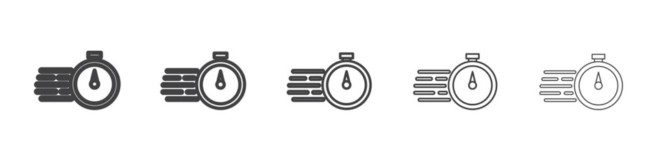 quick response icon simple illustration collection symbol
