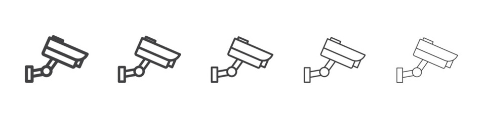 surveillance icon simple illustration collection symbol