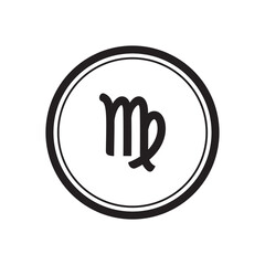 Virgo Zodiac Frame 