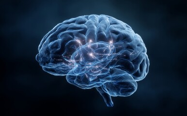 Human Brain Neural Network: Digital Visualization of Cognitive Processes and Synaptic Connections