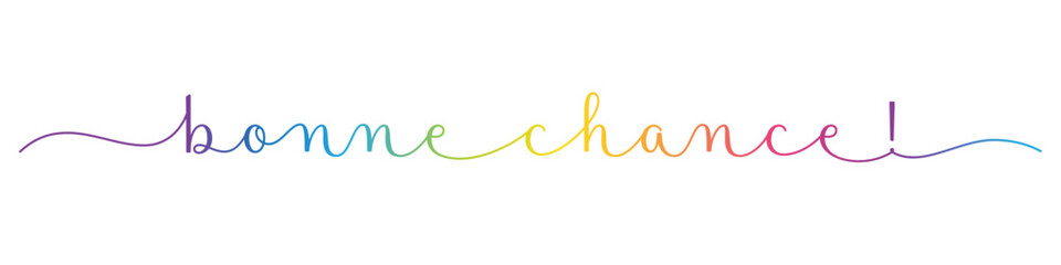 BE THE CHANGE colorful vector brush calligraphy banner
