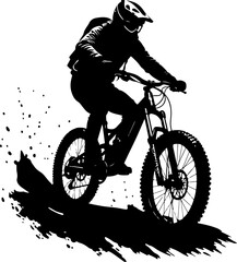 Naklejka premium Mountain Man Hikers, Backpackers, Hiking, Trekking, Outdoors, Nature, vector bundle