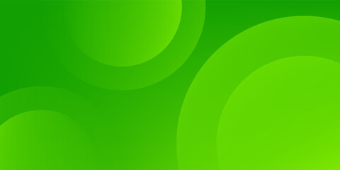 Abstract green gradient shapes background. Eps10 vector