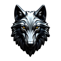Obraz premium Wolf head 3d vector