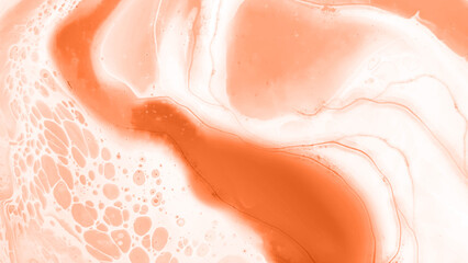 Vibrant Abstract Fluid Art in Pink, Blue, and Gold Tones with Marble Texture and Iridescent Swirls – Modern Luxury Background Design