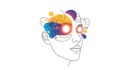Fototapeta premium Creative Thinking and Innovation New Approaches for Business