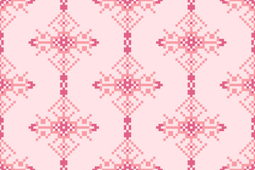 Seamless square pixel pattern, seamless pattern illustration