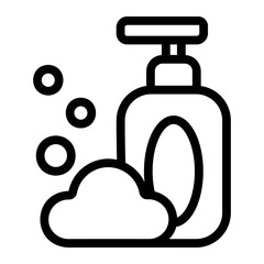 soap Line Icon
