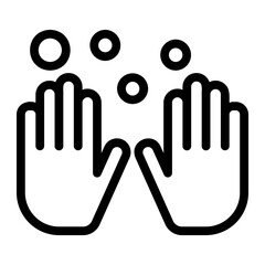 gloves Line Icon
