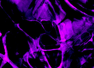Grunge noisy grainy deep dark techno abstract background with textured violet, red and black shapes. Trendy edgy design for music, digital art, posters, and web