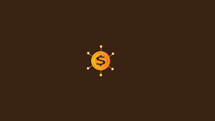 Dollar sign icon. USD currency symbol.simple dollar money icon design.