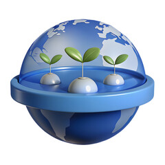 Futuristic Greenhouse Pods for Growing Plants