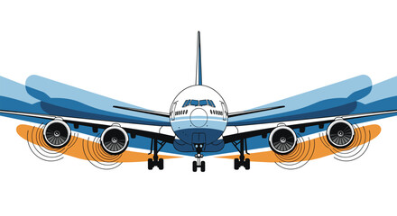 Aerodynamics Aircraft Performance Lift Drag Thrust Weight Illustration