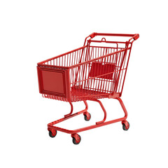 red shopping cart