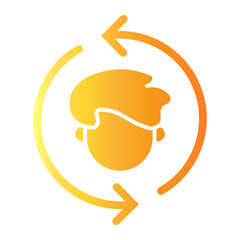 customer Gradient icon