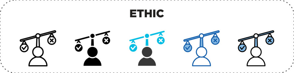 Ethic Icon Pack Line Glyph