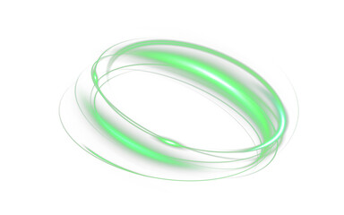 PNG Glowing Green Light Swirl	tornado