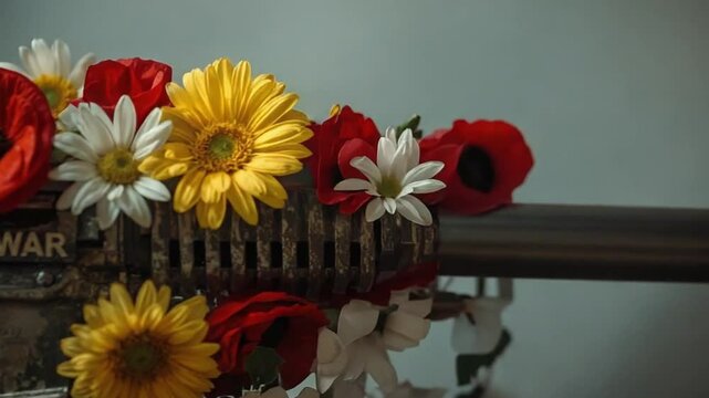 Flowers for Peace &ndash; Protest Against War Through Symbolism