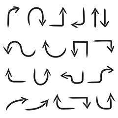 Black abstracts arrow vector file. Black arrow icon on white background.
