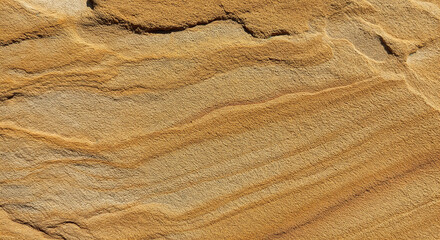 Textured Sandstone Rock Face, Natural Stone Background