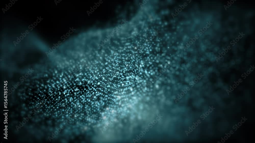 Poster Futuristic digital screen matrix with encrypted data, hi-tech telemetry, and dynamic code patterns. Ideal for desktop displays, sci-fi UI, and cyber tech backgrounds