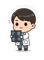 Kawaii Doctor Xray Chibi MedicalCare