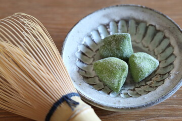 抹茶飴と茶筅