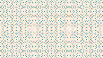 Premium Seamless premium and abstract floral pattern. Perfect for textile design, screensavers, covers, cards, invitations and posters.