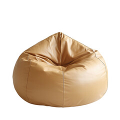 Obraz premium comfortable bean bag chair golden
