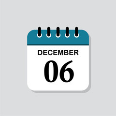 Snow Covers Trees on December 6