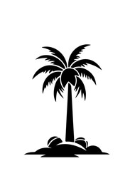 palm tree silhouette