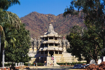 Parsavnath Chumukha temple, Ranakpur, Rajasthan, India 