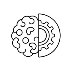 human brain icon