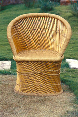 indian cane chair handicraft india