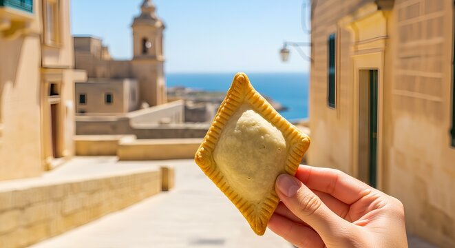 Maltese Historic Bite: Flaky Pastizzi in Mdina