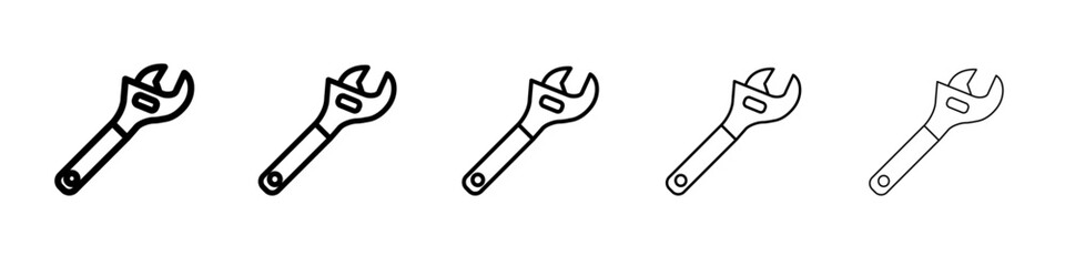repair icon thin line outline set or collection