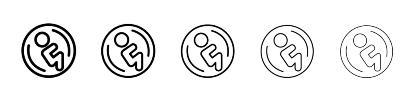 wmf file document icon thin line outline set or collection