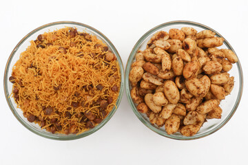 Masala Peanuts and Dalmoth Namkeen – Spicy Indian Snack Combo